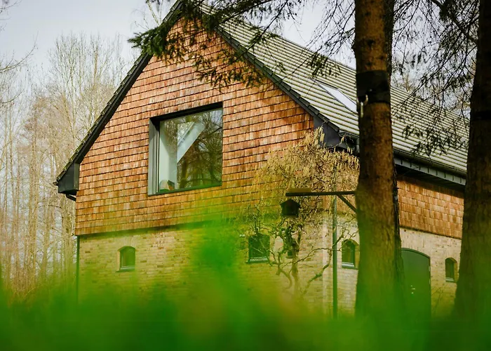 Modern Architectural Barn In The Countryside * Teichland