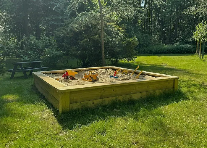 Nyaraló Modern Architectural Barn In The Countryside Teichland